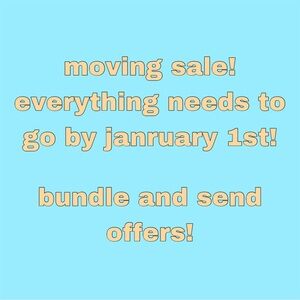 MOVING SALE